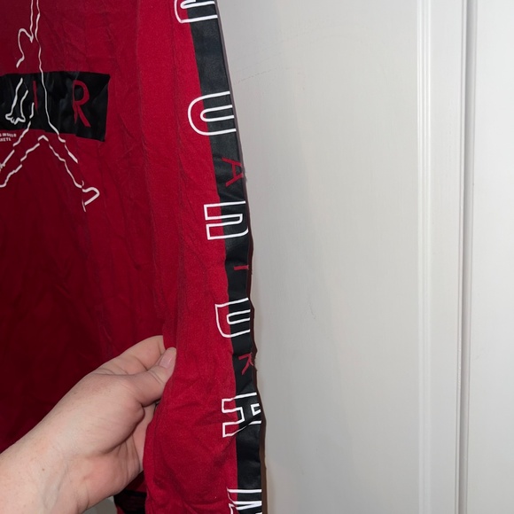 Air Jordan Jumpman Red Long Sleeve Shirt  Size Large  Boys - Picture 2 of 4